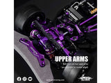 Yeah Racing Magenta Aluminum Conversion Kit For Tamiya TT02 Purple