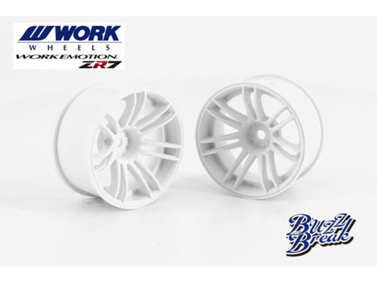 Overdose / BB-RW-034 / Work Emotion ZR7 Wheel 26mm / Color: White / Offset: 7mm (2pcs)