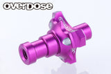 Aluminum One Piece Axle Shaft Type-2 (For OD/RWD) 5mm (RED PURPLE BLACK) [Overdose]