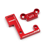 Yeah Racing Aluminum Main Shaft Bearing Holder Set For Tamiya TT02 Series TATT-074RD