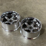 Work VS-KF VSKF 1-10 VS KF Wheels (CHROME) 6mm / 8mm [Lab] LW-0906C LW-0908C