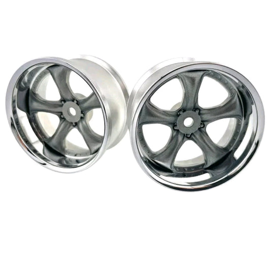 LAB WORK VS KF# WHEEL STANDARD RIM Various Offsets Chrome Gray Metallic LW-0906CGM LW-0908CGM