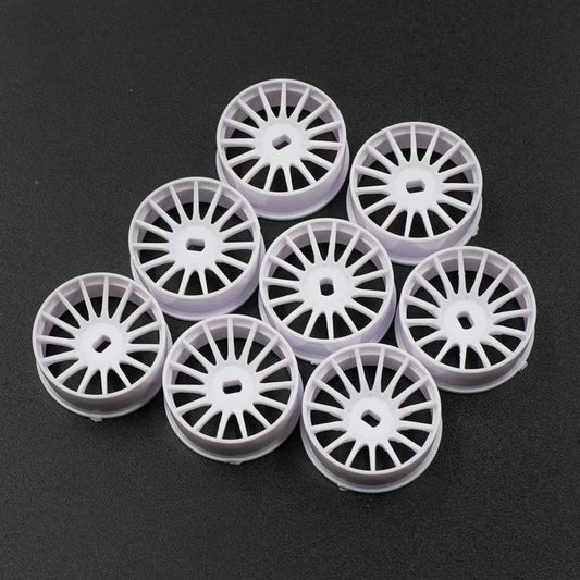 Yeah Racing Plastic Narrow Rim Set 8.5 mm (Offset 0 +1 +2 +3) Various Colours For 1/28 AWD Mini-Z WL-0167