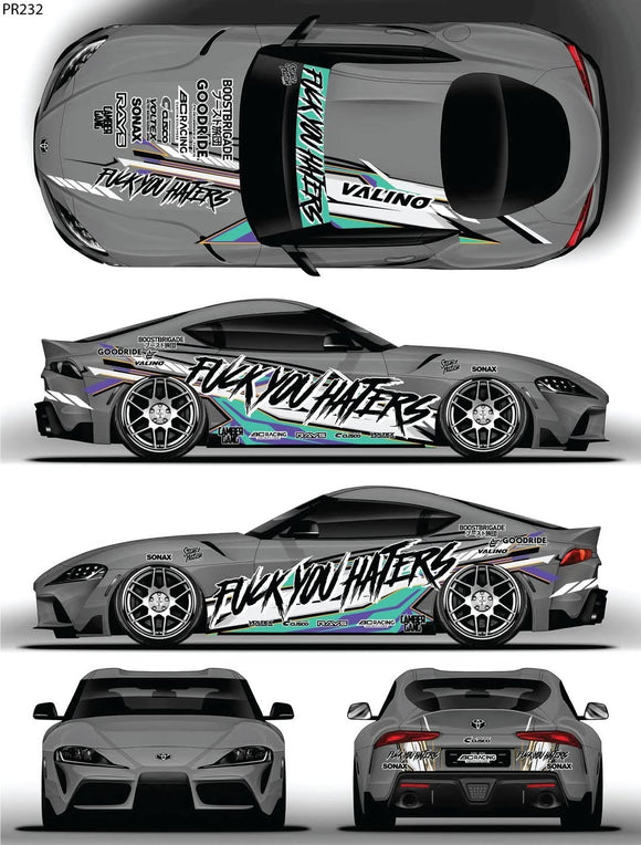 Sticker /decal kit