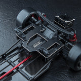 MST FRX alum. battery & servo mounting plate (black) – 210716BK