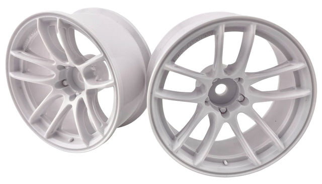 LAB 1-10 WORK EMOTION CR SHIGOKU WHITE RIMS 6mm 8mm LW-1008WH LW-1006WH