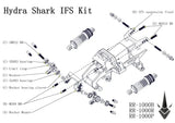 Rhino Racing Hydra Shark IFS Kit (BLUE) RR-1000BL