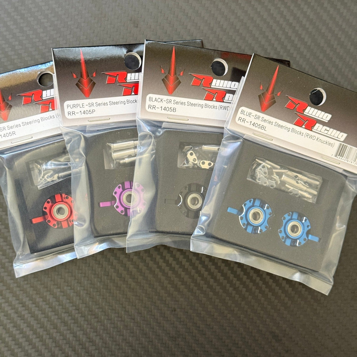 Rhino Racing SR Series Steering Blocks (RWD Knuckles) – RR-1405