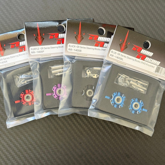 Rhino Racing SR Series Steering Blocks (RWD Knuckles) – RR-1405