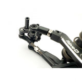 ReveD Molded Angled Ball Caps 2 pcs Black For Slim Tie Rods RD-STCA