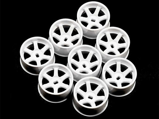 Yeah Racing Plastic Wide Rim Set 11mm (Offset 0 +1 +2 +3) Various Colours For 1/28 AWD Mini-Z WL-0146