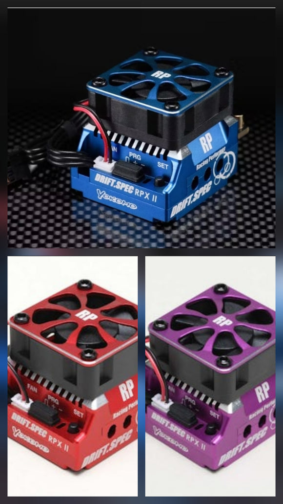BL-RPX2D - Yokomo Racing Performer RPX-II Drift Spec 160A ESC - various colours