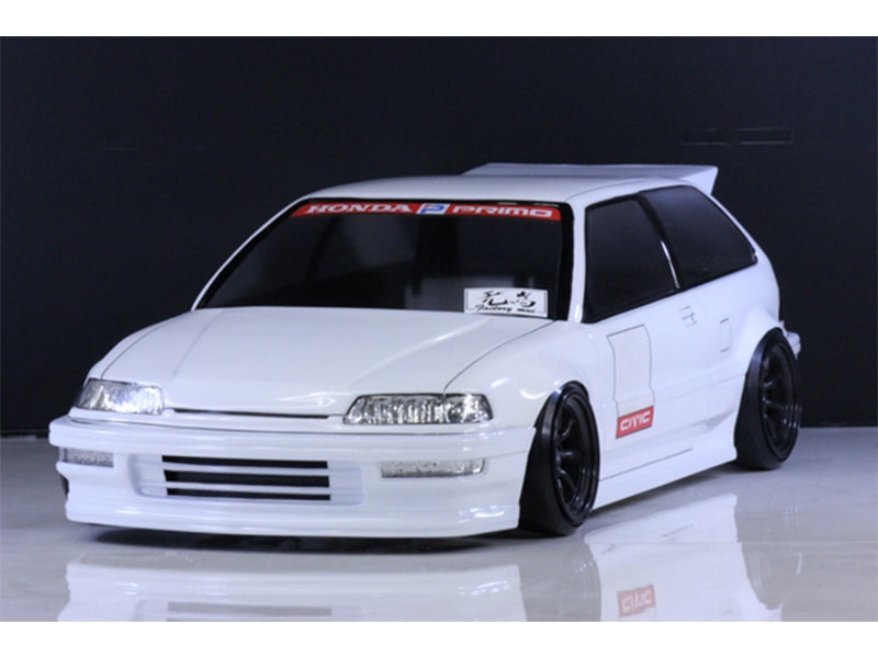 Pandora RC HONDA CIVIC EF9 1/10 RC Drift 198mm Clear Body Set pab 3179
