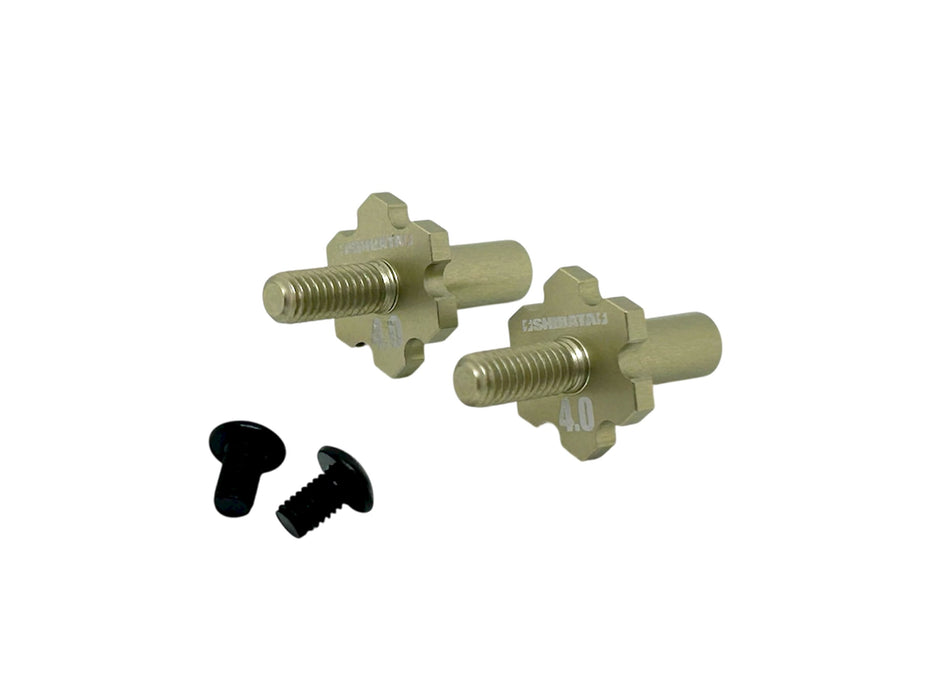 SHIBATA R31S112 GRK Titanium Coated Damper Shafts (28mm) – asbo-rc
