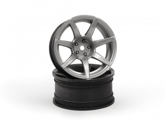 HPI 7TWENTY STYLE55 Wheel Gun Metal Various Offsets #120226