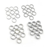 Yeah Racing Aluminium M5 X 7mm Flat Washer 0.5 / 1 / 2 / 3 mm 10pcs YA-0744SV