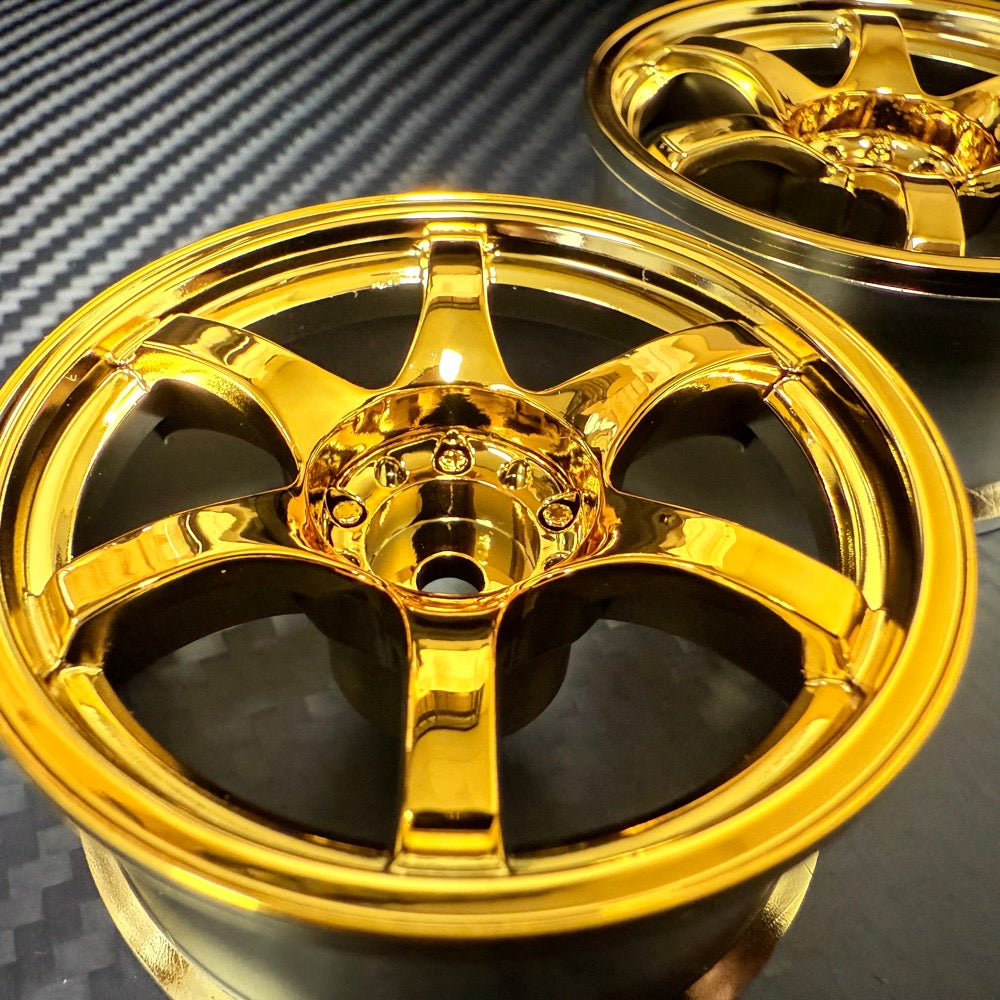 1-10 GOLD CHROME RAYS GRAMLIGHTS 57D Sports -  TRACTION 6mm - 8mm [LAB] OWT-0406GO OWT-0408GO