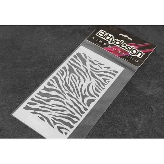 Bittydesign Vinyl Stencil - Zebra BDSTC-016Z