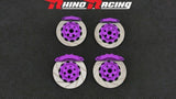 Aluminum Brake Caliper Kit for SR Series - BLUE RED PURPLE BLACK fits RR-1405 and RR-1505 [Rhino Racing] RR-1420