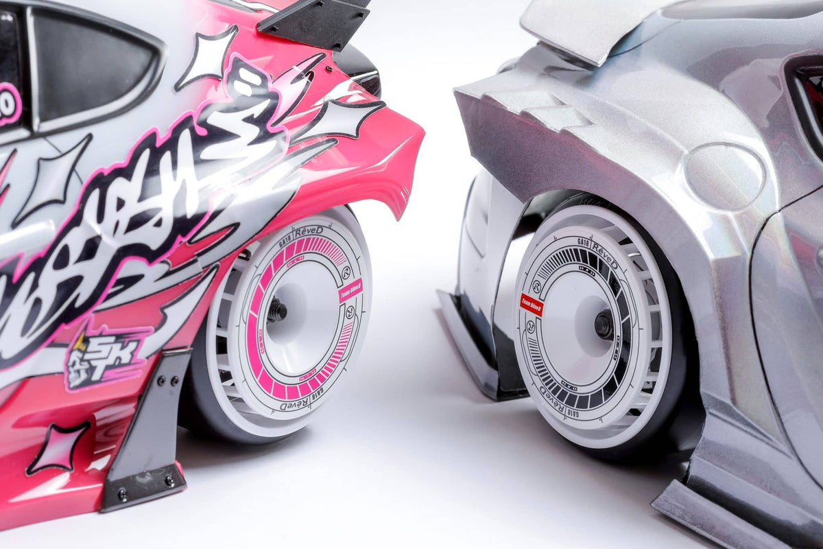 Reve D Wheel Sticker for RW-GA18 White/red RJ-WS01wr