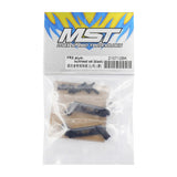 MST FRX Aluminum Bulkhead Set Black 210712bk