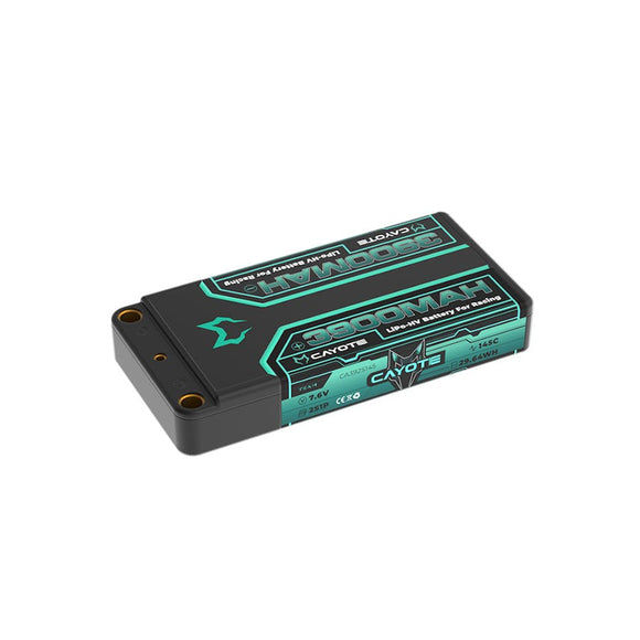 CA392S145 - CAYOTE LIPO 3900MAH HV SHORTY 7.6V 15.8MM 142G