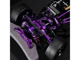 Yeah Racing Magenta Aluminum Conversion Kit For Tamiya TT02 Purple