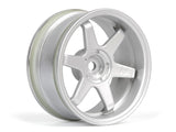 HPI TE37 Wheel 26mm Matte Chrome (6mm Offset)