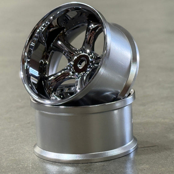Work VS-KF VSKF 1-10 VS KF Wheels (CHROME) 6mm / 8mm [Lab] LW-0906C LW-0908C