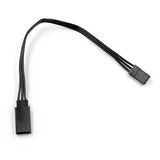 Yeah Racing 150mm High Current Servo Extension Wire – Black (JR/Futaba Plug)(WPT-0155BK)