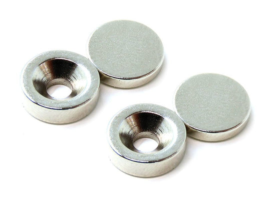 WRAP-UP Next - 0037-09 - Body Mount Magnet Φ10 x 2mm (2pcs 10x2mm 2pcs)