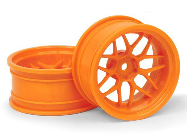 HPI Tech 7 Wheel Orange 6mm or 9mm Offset 2pcs