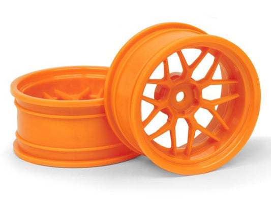 HPI Tech 7 Wheel Orange 6mm or 9mm Offset 2pcs