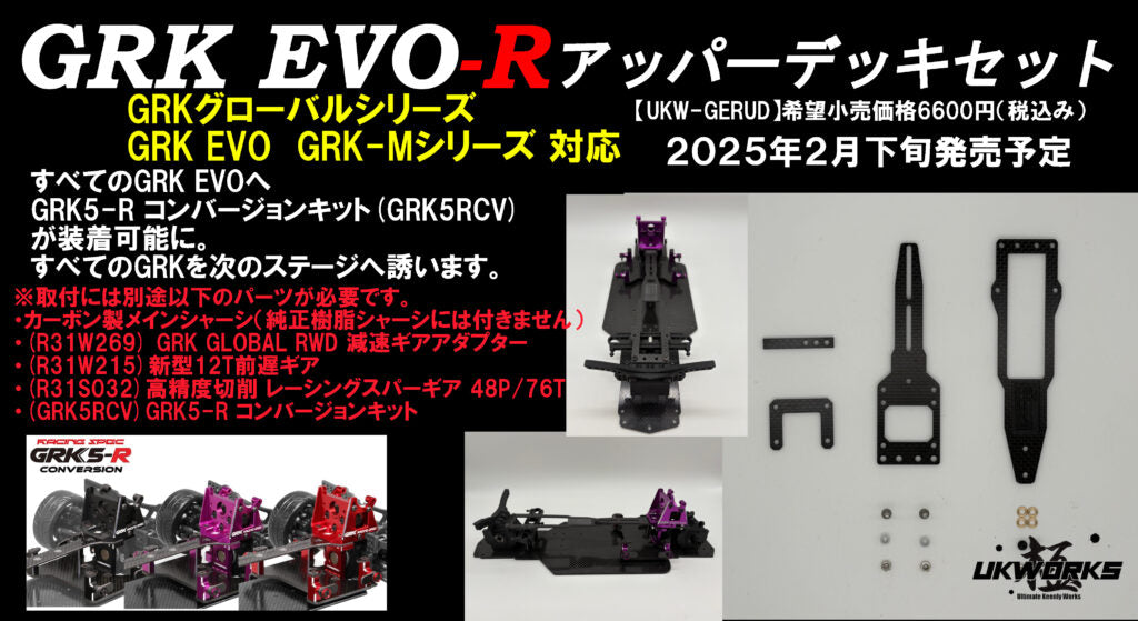 GRK EVO-R Upper Deck Set
(UKW-GERUD)