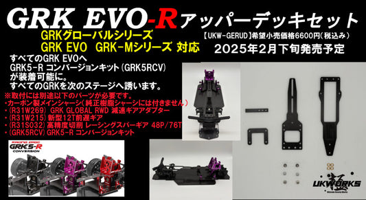 GRK EVO-R Upper Deck Set
(UKW-GERUD)