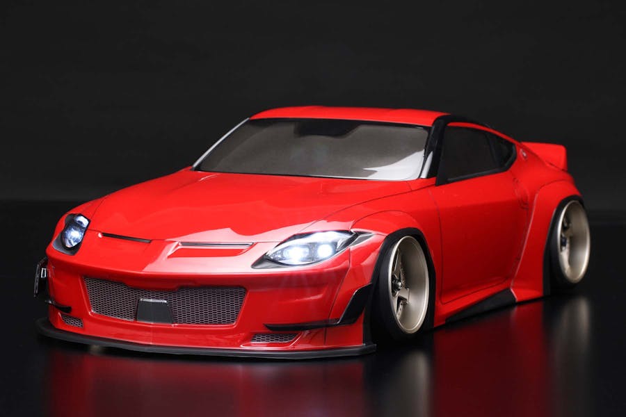 SD-RZ34B - YOKOMO PANDEM NISSAN Fairlady Z RZ34 CLEAB BODY + LIGHT