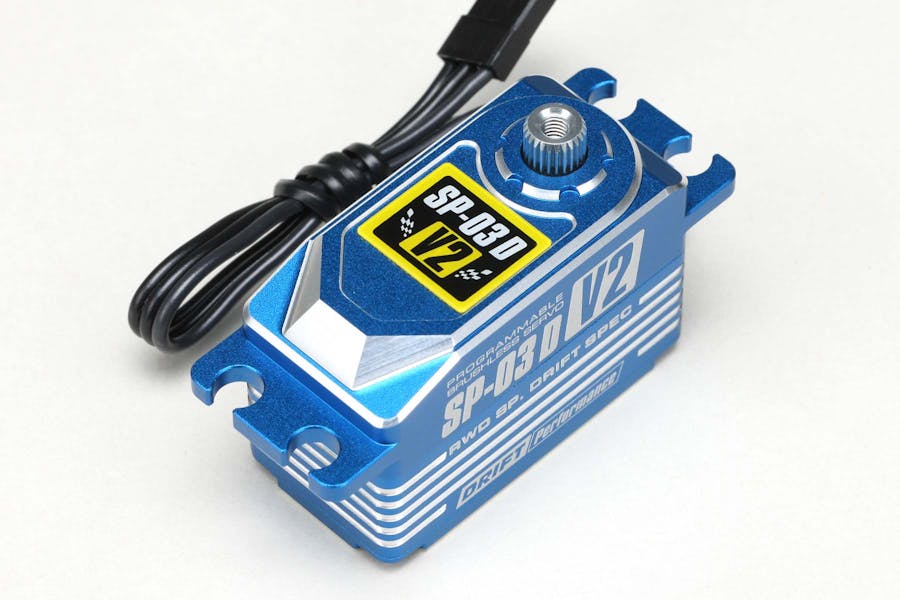 Yokomo SP-03 Drift Spec. V2 Low Profile Brushless Servo - Blue Yokomo SP-03 Drift Spec. V2 Low Profile Brushless Servo - Blue