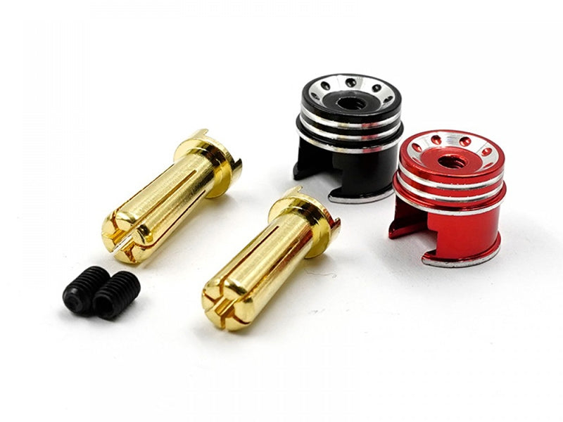 Yeah Racing Aluminium Grips 4mm Bullet Plug WPT-0159