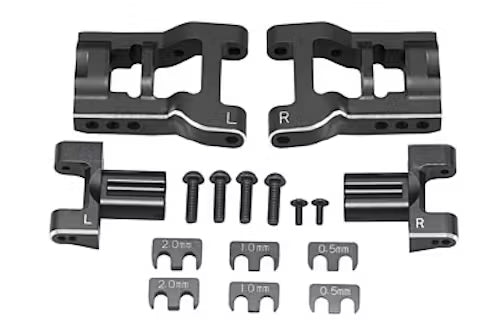 Yokomo YD-2 Aluminium Adjustable Rear Short "H" Arm Kit Various Colours