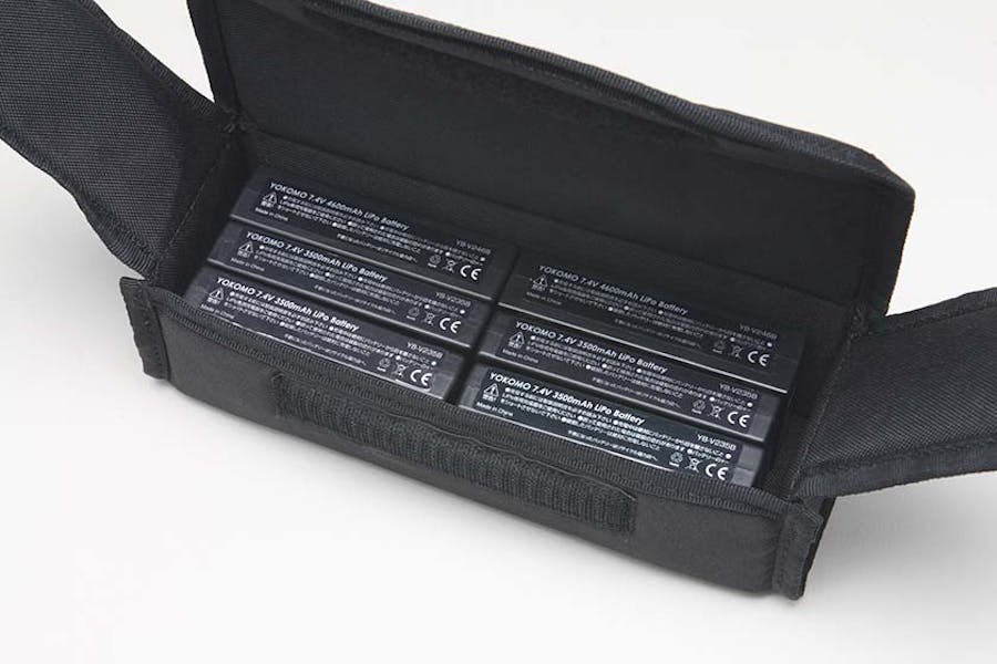 YB-LSBB - Yokomo LiPo Battery Safety Bag - 2s Stick