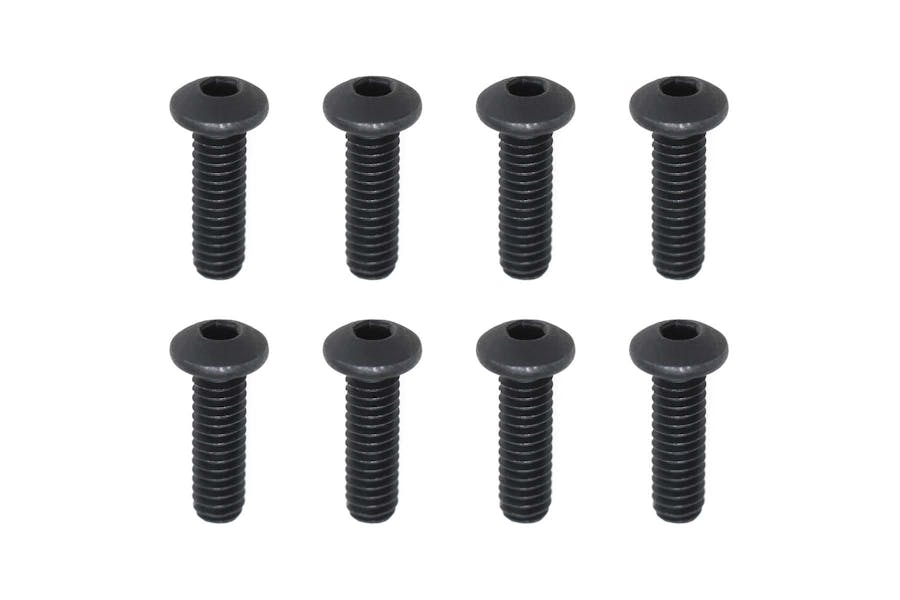 ZC-BH258 - Yokomo M2.5x8 Button Head Socket Screw 8pcs