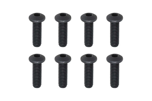 ZC-BH258 - Yokomo M2.5x8 Button Head Socket Screw 8pcs