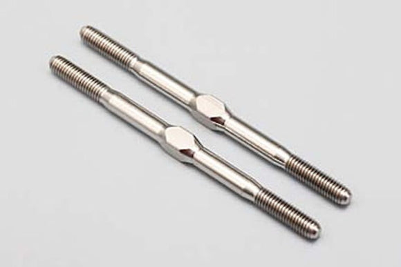 SD-TB39n - Yokomo 39mm Nickel Hard Steel Turn Buckle (2pcs)
