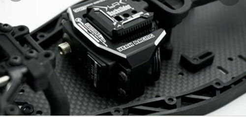 Aluminium servo and gyro mount yd2 1/10 Yeah Racing ykyd 012bk