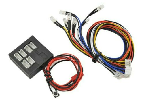 Yeah Racing Dark-Drifter 6-Slots, Ultra Bright LED Light Kit, Rc Drift, LK-0002