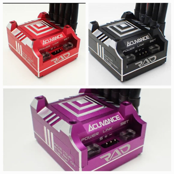 Acuvance RAD ESC red black or purple