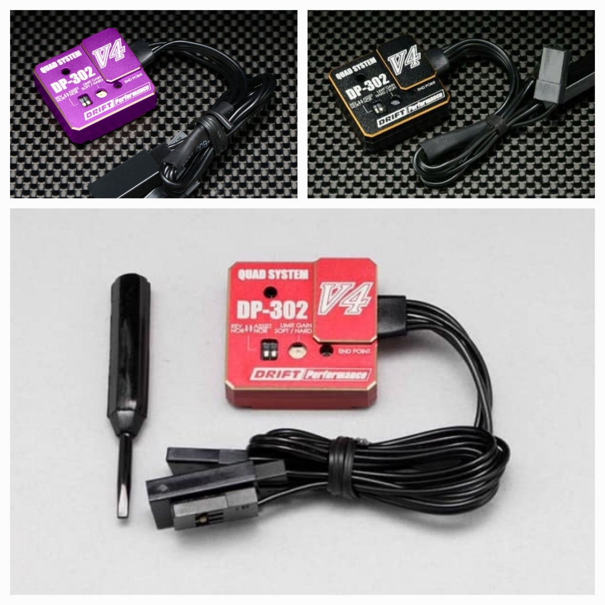 Yokomo V4 Gyro Various Colours DP302