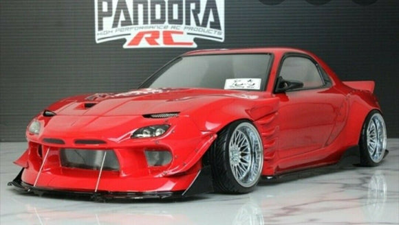 Pandora Rc mazda rx7  Rc Drift Body Shell Asbo Rc