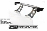 Src wing mount silver Rc Drift, Asbo Rc