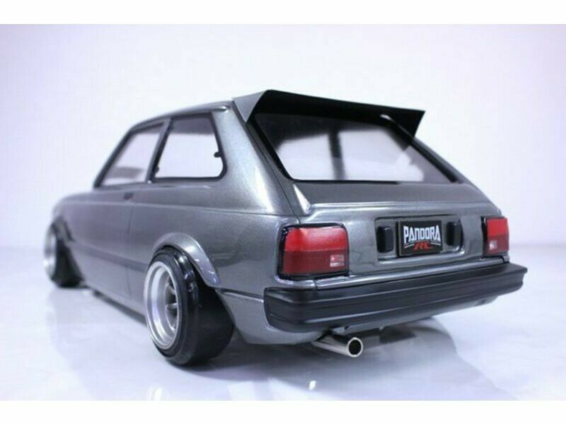 PANDORA RC トヨタ スターレット KP61ボディ(新品未開封・未使用) Toyota Starlet KP61 Late Model 1-10 Body Set [Pandora] PAB-3182